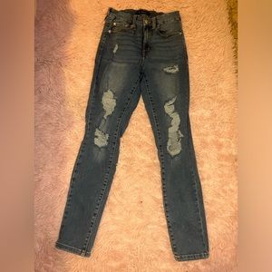 Aeropostal High Rise Curvy Jeggings